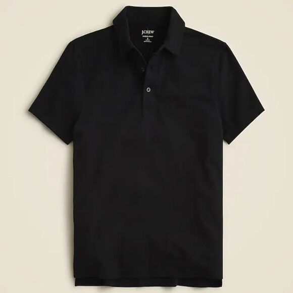 J Crew Shirt XXLT Polo Black - Picture 2 of 7